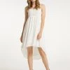 Mujer DREIMASTER EMBELL - Vestido Informal - Wollweiss