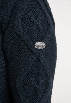 Hombre DREIMASTER ABREL - Chaqueta De Punto - Marine -Tienda DreiMaster barata 374694b42bbc444cb5972ef5bf171dc1