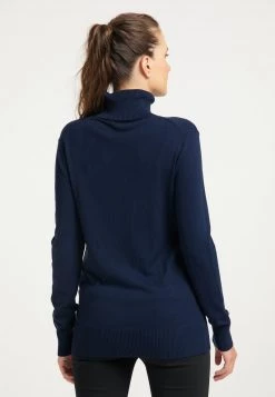 Mujer DREIMASTER MALEGNANO - Jersey De Punto - Marine -Tienda DreiMaster barata 3769eea026034a4ebaed06e76b840c8f