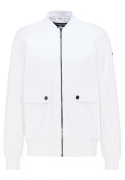 Hombre DREIMASTER BOUNDRY - Chaquetas Bomber - Weiss -Tienda DreiMaster barata 38ad5e4f99da46e2881feb8f4bc15584