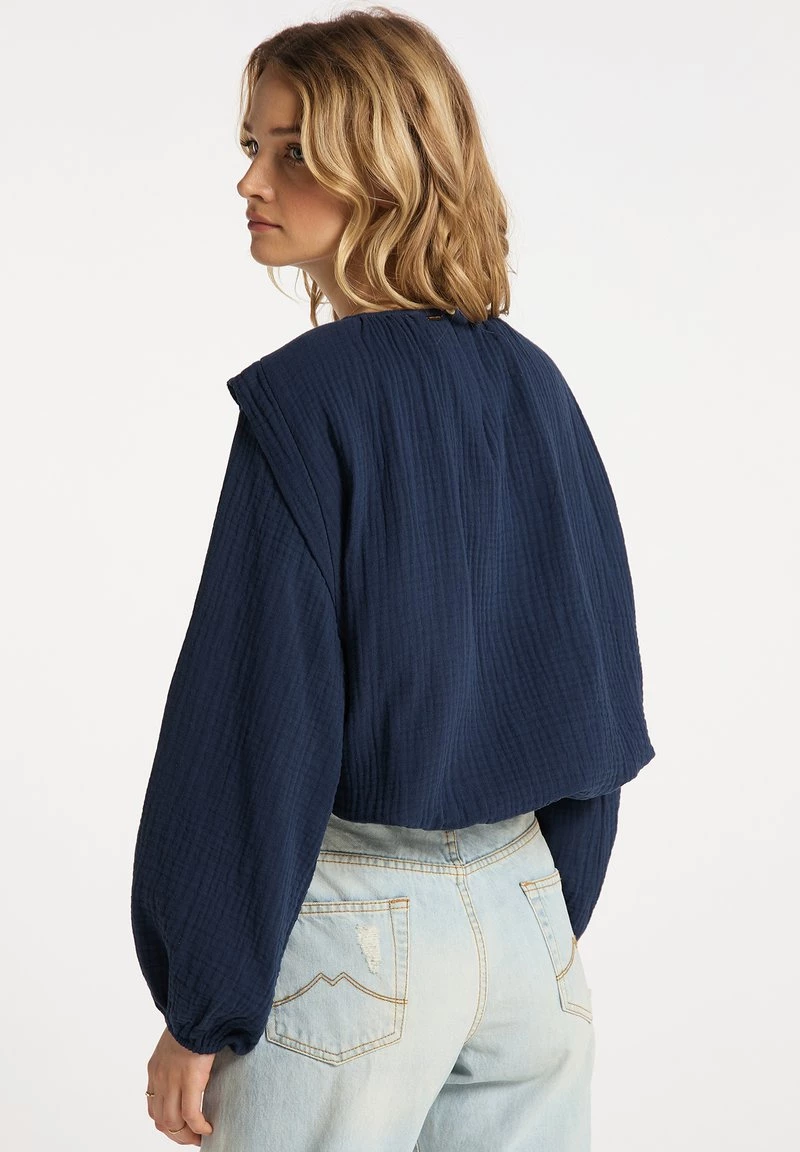 Mujer DREIMASTER INCUS - Blusa - Marine 3 Mujer DREIMASTER INCUS - Blusa - Marine - Imagen 3