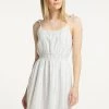 Mujer DREIMASTER IMANE - Vestido Informal - Weiss Grau