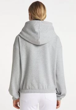 Mujer DREIMASTER BRIDGEPORT - Jersey Con Capucha - Hellgrau Melange -Tienda DreiMaster barata 39029a452c844e2fa93cf0d357a9f059