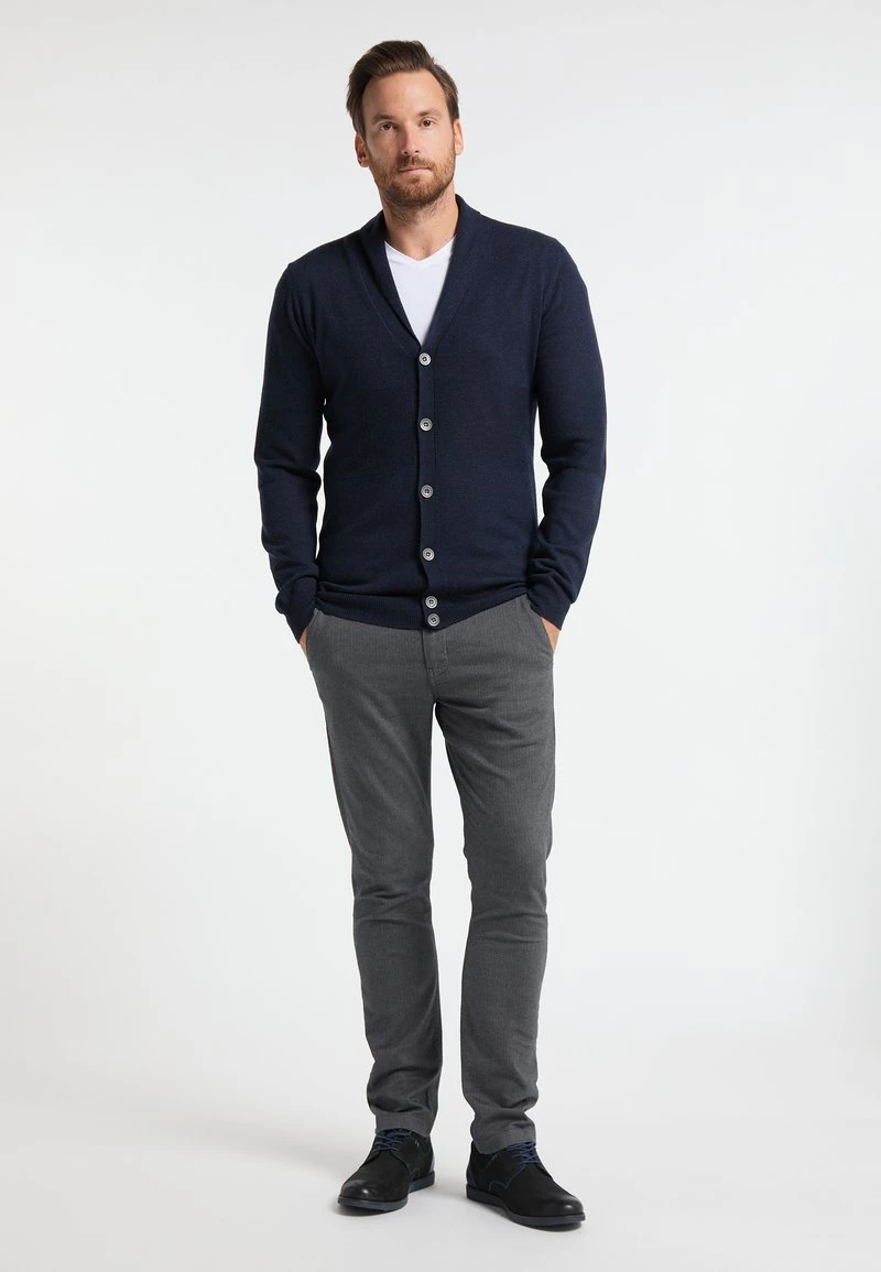 DreiMaster Hombre Chaqueta De Punto - Marine 2 DreiMaster Hombre Chaqueta De Punto - Marine - Imagen 2