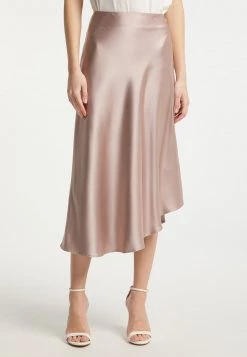 Mujer DREIMASTER BARADELLO - Falda Acampanada - Beige