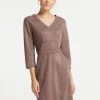 DreiMaster Mujer Vestido Informal - Taupe