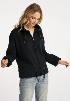 Mujer DREIMASTER TAKELAGE - Sudadera Con Cremallera - Schwarz