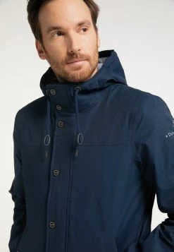Hombre DREIMASTER BRIDGEPORT - Impermeable - Marine -Tienda DreiMaster barata 398f10ada814418db80d676f89cc6be8