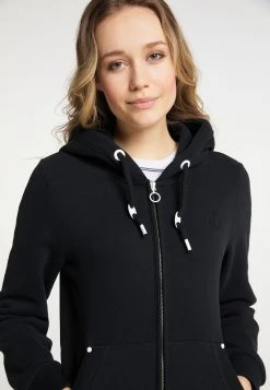 DREIMASTER KILATA - Sudadera Con Cremallera - Schwarz, Mujer -Tienda DreiMaster barata 39ad0d795a4d4ca2ab8b4102ce22d2e1