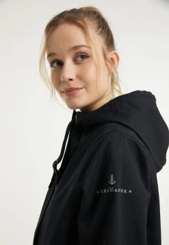 Mujer DREIMASTER BRIDGEPORT - Chaqueta De Entretiempo - Schwarz -Tienda DreiMaster barata 3b45c19a5bfd48318dc98090032465b7