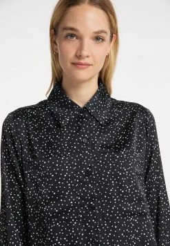 Mujer DREIMASTER CASNAGIE - Camisa - Schwarz Gepunktet -Tienda DreiMaster barata 3bfbd3107b124492b284770fc10559f2