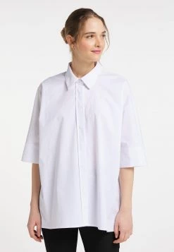 DreiMaster Mujer OVERSIZED - Camisa - Weiss