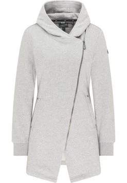 Mujer DREIMASTER TAKELAGE - Sudadera Con Cremallera - Hellgrau Melange -Tienda DreiMaster barata 3c1b0192df15484093b9ba9ac0c3c820