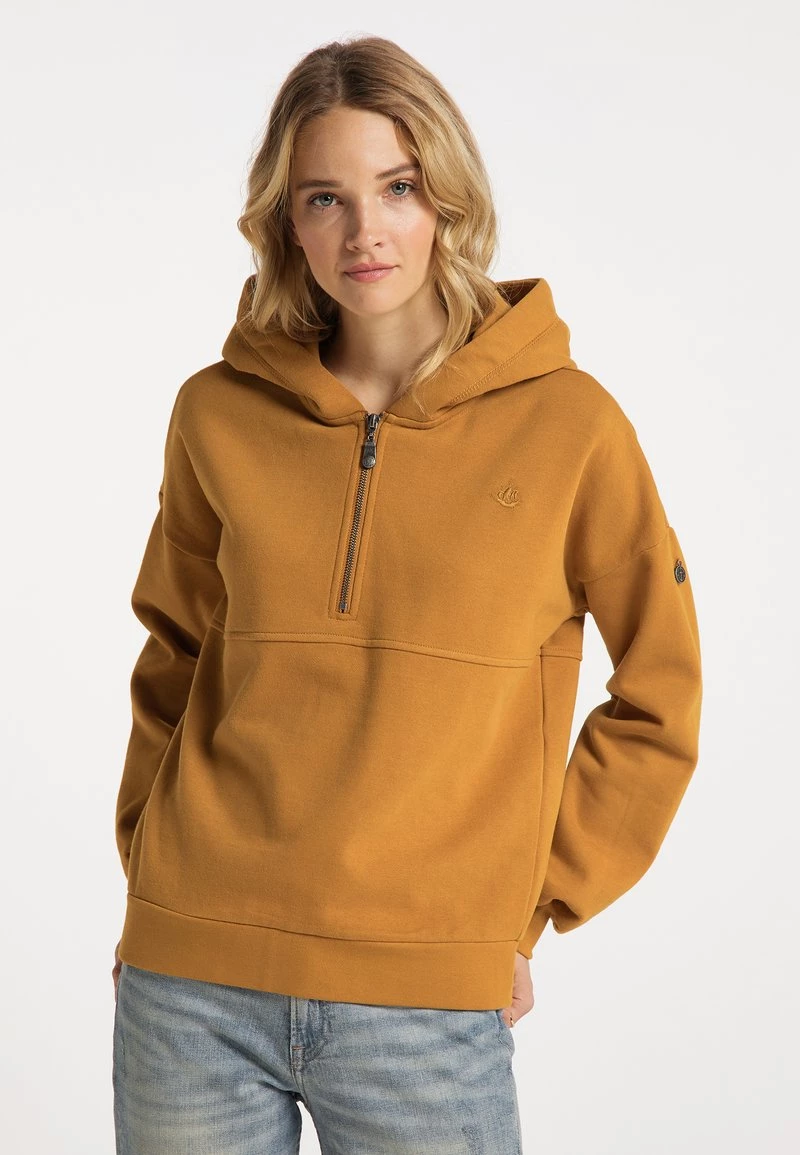 DREIMASTER TAKELAGE - Jersey Con Capucha - Dunkelcurry, Mujer 1 DREIMASTER TAKELAGE - Jersey Con Capucha - Dunkelcurry, Mujer