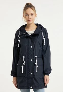 Mujer DREIMASTER BOUNDRY - Parka - Nachtblau