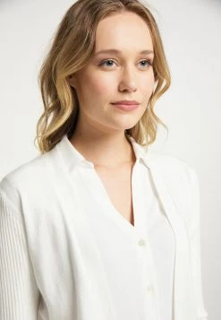 DREIMASTER BARADELLO - Chaqueta De Punto - White, Mujer -Tienda DreiMaster barata 3d5d465d17984301bcf45912abf986f8