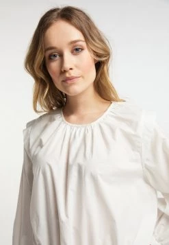 Mujer DREIMASTER FUMO - Blusa - Wollweiss -Tienda DreiMaster barata 3dd384d16e734b14a67dfc6f7792e6cf