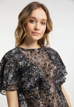 Mujer DREIMASTER SASHIMA - Blusa - Schwarz Geblümt -Tienda DreiMaster barata 3dde24d460ec4c2c89be4975cf76731a