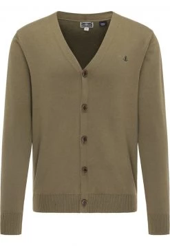 Hombre DREIMASTER UDIPI - Chaqueta De Punto - Militär Oliv -Tienda DreiMaster barata 3df38884e22c411297fb81280c6f54df