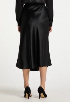 DREIMASTER BARADELLO - Falda Acampanada - Schwarz, Mujer -Tienda DreiMaster barata 3e72cc0695224dc9898e1c8026e72b26