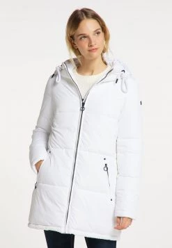 Mujer DREIMASTER EISSEGLER - Abrigo De Invierno - Weiss