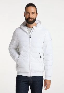Hombre DREIMASTER GRASSLAND - Chaqueta De Plumas - Weiss