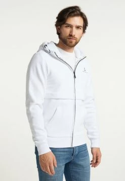 Hombre DREIMASTER KILATA - Jersey Con Capucha - Weiss