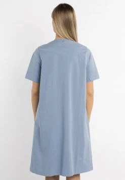 DreiMaster Mujer MIDI - Vestido Informal - Graublau -Tienda DreiMaster barata 3f9bc185429141d386164dc1751d7cc5