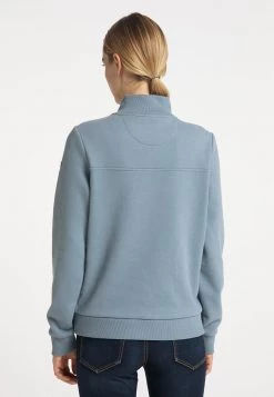 DREIMASTER KILATA - Sudadera - Grau Blau, Mujer -Tienda DreiMaster barata 3fa60211900046f88a7824b711ba6168