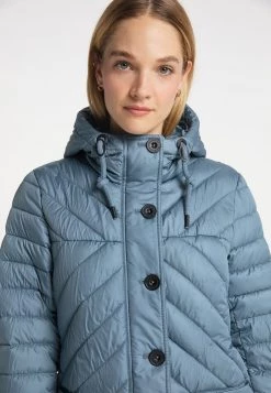 Mujer DREIMASTER BARADELLO - Chaqueta De Invierno - Graublau -Tienda DreiMaster barata 403536f871e646f4a8a8e5782dcf49a9