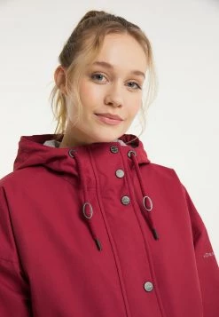 Mujer DREIMASTER BRIDGEPORT - Parka - Red -Tienda DreiMaster barata 407cc19fc26f40eda1de28a55f295ad5