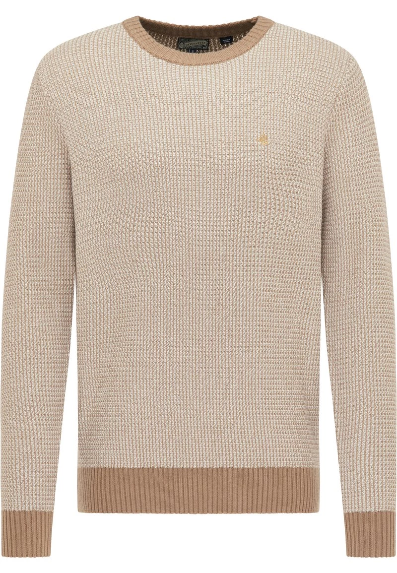DreiMaster Hombre Jersey De Punto - Beige Wollweiss 5 DreiMaster Hombre Jersey De Punto - Beige Wollweiss - Imagen 5