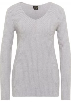 DreiMaster Mujer Jersey De Punto - Hellgrau Melange -Tienda DreiMaster barata 4124dbdf000b4231b94bae427e75ccea