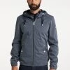 DreiMaster Hombre Chaqueta Outdoor - Marine Melange