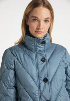 Mujer DREIMASTER BARADELLO - Chaqueta De Invierno - Graublau -Tienda DreiMaster barata 41c0ef261fea4de9834a4f22d36de897