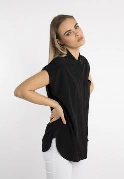 DreiMaster Mujer Camisa - Schwarz