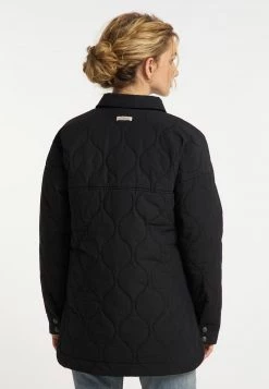 Mujer DREIMASTER TUXE - Chaqueta De Entretiempo - Schwarz -Tienda DreiMaster barata 42a9873a76e048cf8363bba23251bc6f