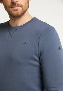 Hombre DREIMASTER TAKELAGE - Sudadera - Rauchmarine -Tienda DreiMaster barata 433384d9b67e419b9043909f2d07cde1