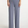 Mujer DREIMASTER TEYLON - Pantalones - Graublau
