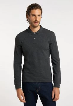 Hombre DREIMASTER BRIDGEPORT - Polo - Dunkelgrau Melange