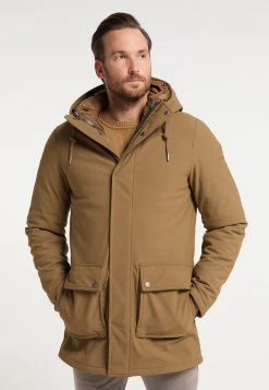 DreiMaster Hombre Abrigo De Invierno - Dunkelbeige