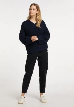 Mujer DREIMASTER INCUS - Jersey De Punto - Marine