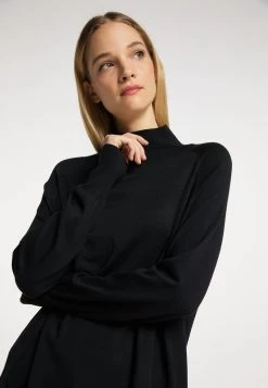 Mujer DREIMASTER BARADELLO - Jersey De Punto - Schwarz -Tienda DreiMaster barata 46053b9c316f4dbcb91af4fe4f34d6f3