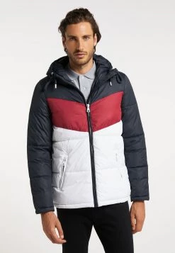 Hombre DREIMASTER EISSEGLER - Chaqueta De Invierno - Dunkelmarine Weiss