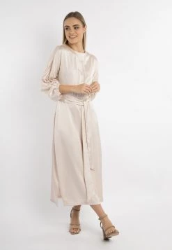 DreiMaster Mujer Vestido Largo - Beigerosa