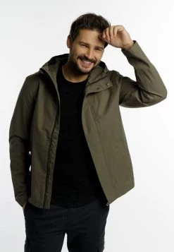 Hombre DREIMASTER TYLIN - Impermeable - Schlammoliv