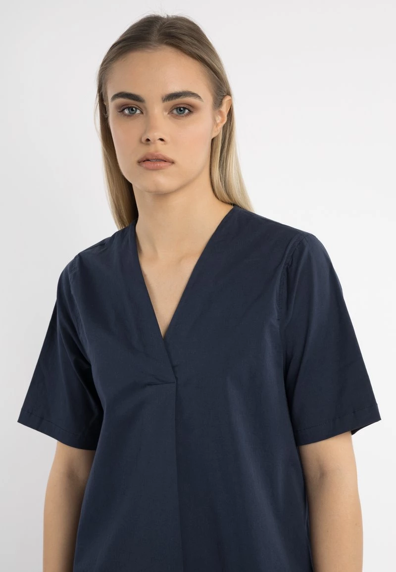 DreiMaster Mujer MIDI - Vestido Informal - Marine 4 DreiMaster Mujer MIDI - Vestido Informal - Marine - Imagen 4