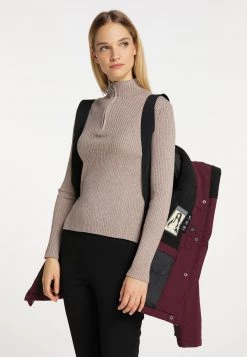 Mujer DREIMASTER ACALMAR - Chaqueta De Invierno - Bordeaux -Tienda DreiMaster barata 48dd45662a8b4b14807c98a691cb56a5