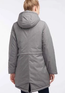 DreiMaster Mujer Parka - Grey Melange -Tienda DreiMaster barata 48ee8a24ec714d3ead16ad6449a0b3f4