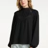 Mujer DREIMASTER EMBELL - Blusa - Schwarz